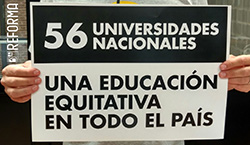 LAS UNIVERSIDADES ARGENTINAS PIDEN "UNA EDUCACIÓN EQUITATIVA EN TODO EL PAÍS"